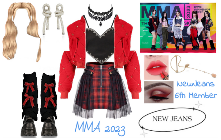 NewJeans 6th Member - MMA 2023 Performance Outfit