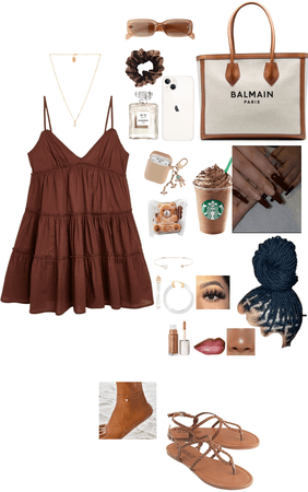 brownoutfit for summer