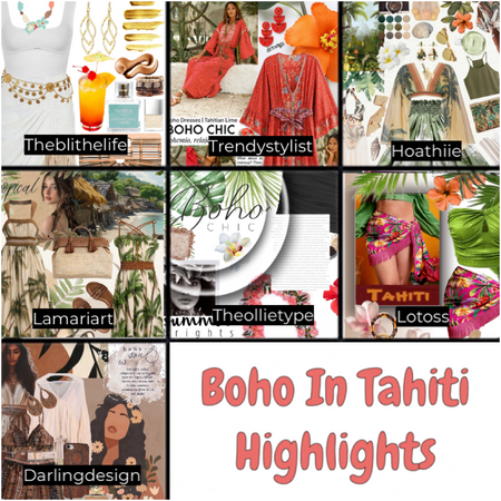 Boho in Tahiti highlights