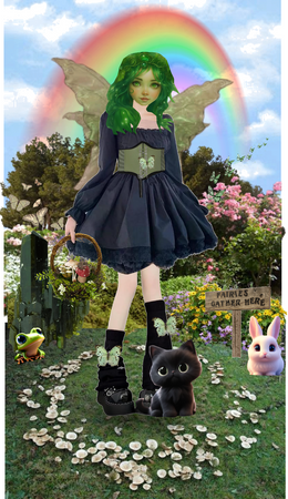 Kawaii Green Fairy