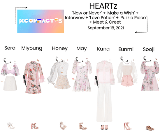 HEARTz//KCONTACT HI 5