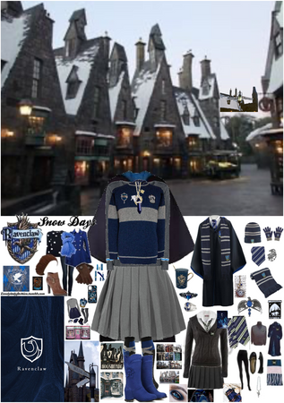 Winter at Hogsmeade: Ravenclaw