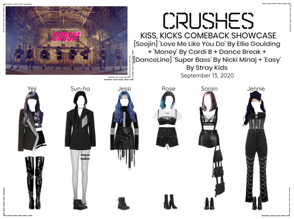 Crushes (호감) "Kiss, Kicks" Comeback Showcase