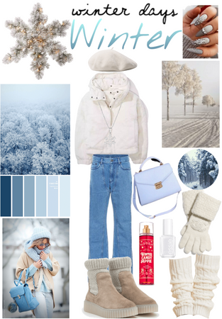 Jasmine OC | Winter Puffer Jacket Outfit