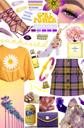 purple and yellow vibes 🛍