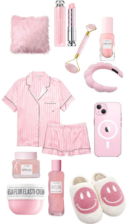 sleep in pink style