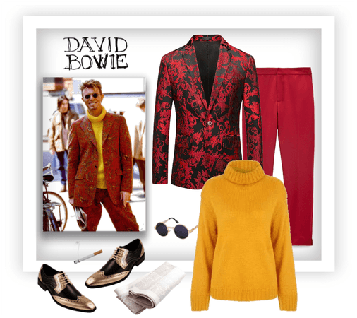 David Bowie inspired outfit