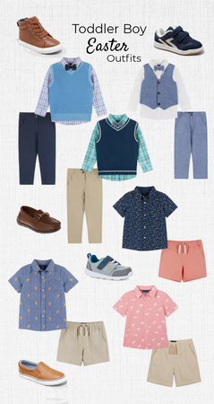 Toddler boy easter outfits