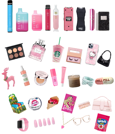pink items