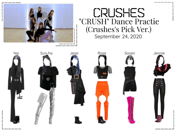 Crushes (호감) "Crush" Dance Practice (Pick Ver.)