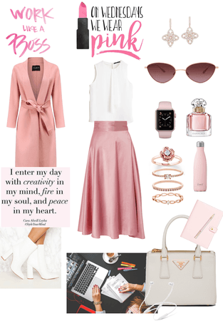 Pink Work Outfit