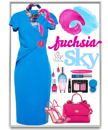 Fuchsia & Sky