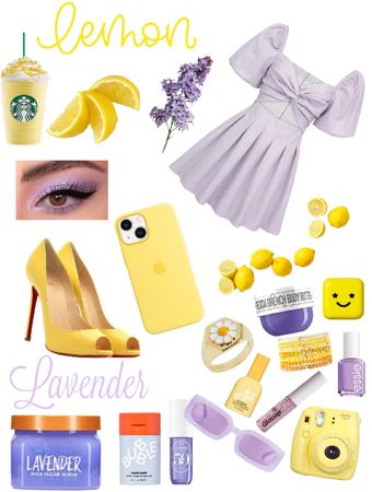 lemon and lavender