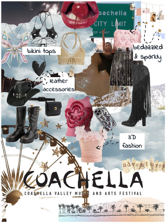 Coachella Moodboard - Fashion Trends