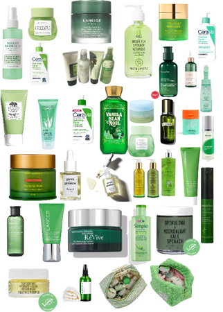 green skincare pack