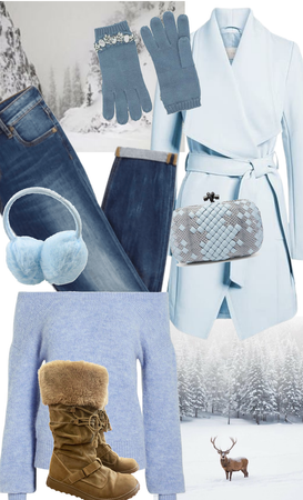 Blue ~ Winter outfit