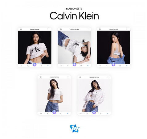 MARIONETTE (꼭두각시) [MINA] Calvin Klein Photoshoot