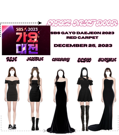 GIRLZNEXTDOOR - SBS GAYO DAEJEON 2023