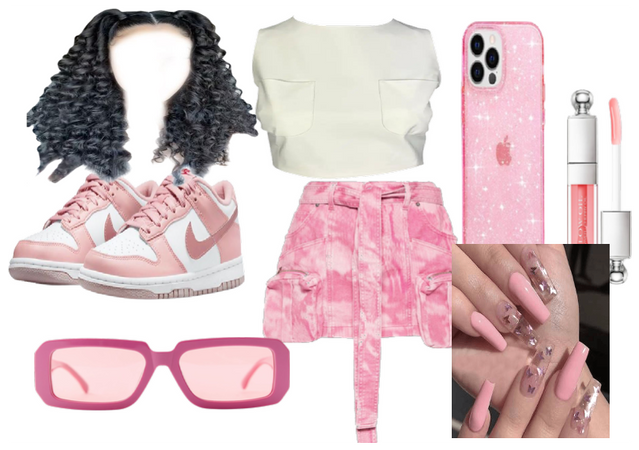 pink outfit for middle-high schoolers