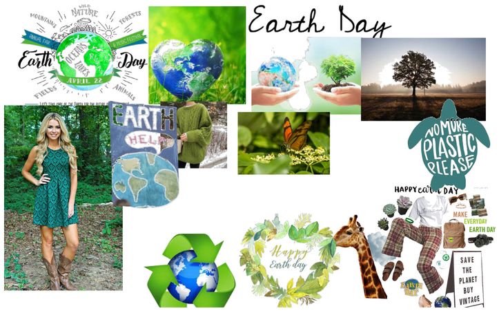 Earth Day Moodboard