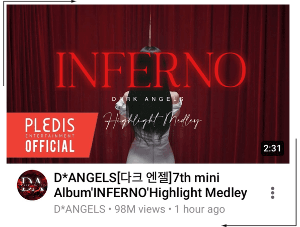 D*Angels(다크 엔젤)INFERNO Highlight Medley