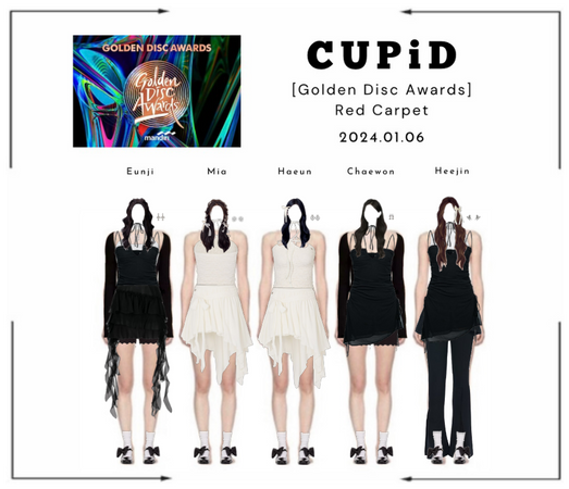𝗖𝗨𝗣𝗶𝗗 (큐핏) - Golden Disc Awards
