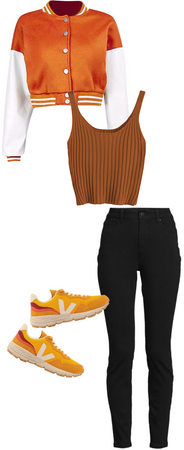 Sporty casual autumn