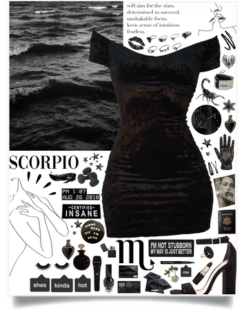 Scorpio in Black