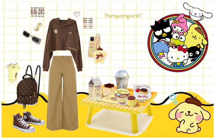 Pompompurin Casual Style