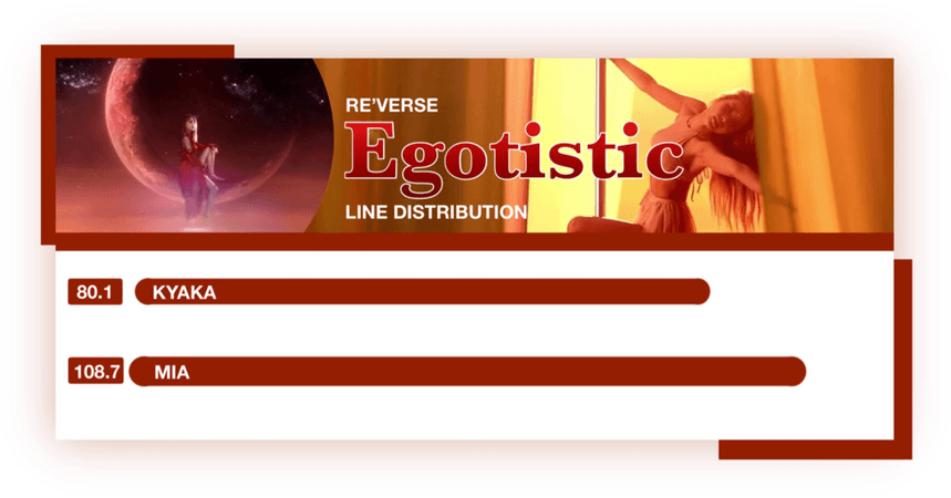 RE’VERSE (리버스) | Egotistic Line Distribution