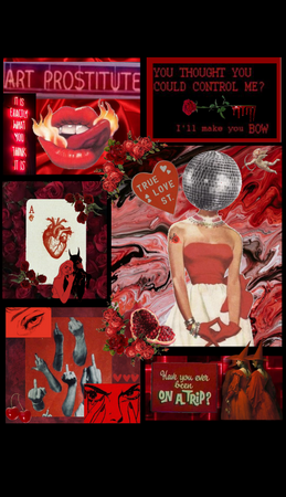 ANOTHER red moodboard