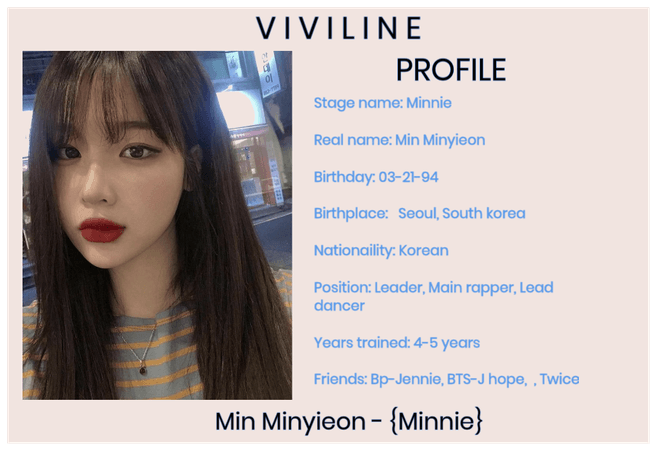 Minyieon Profile