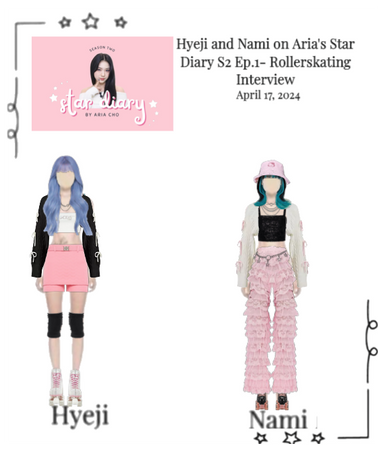 Hyeji and Nami on Aria's Star Diary S2