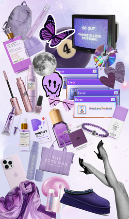 purple mood board. 💜
