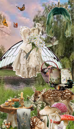 Cottagecore Fairy Princess