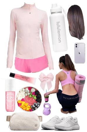 outfit 288  |  🧘🏼‍♀️  |  pink pilates princess