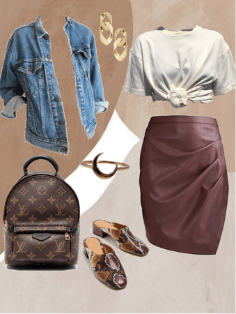 leather skirt challenge