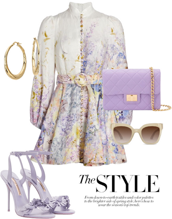 floral easter outfit