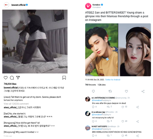 BITTERSWEET & KOREABOO SOCIAL MEDIA POSTS