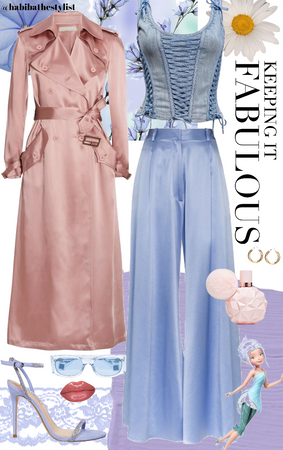 periwinkle Rose outfit for spring