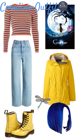 coraline outfit!!|first post 🌚🌌