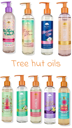 tree hut body oils