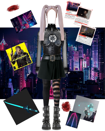 if I was a cyberpunk character