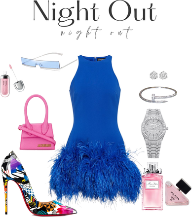 Blue Outfit - Night Out