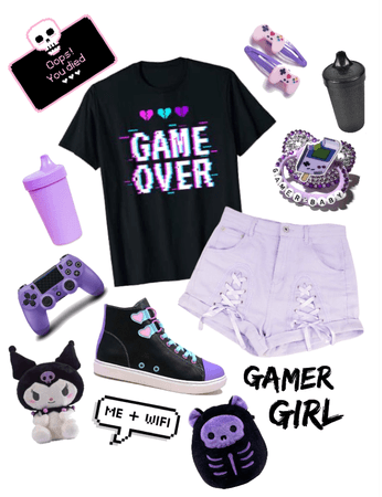 Gamer girl outfit