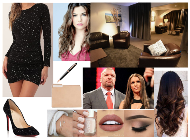 Meeting with Triple H and Stephanie