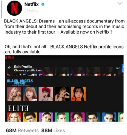 Black Angels X Netflix