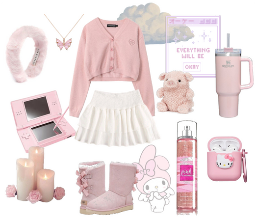 Soft Pink Cozy Coquette