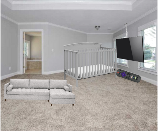 Both of the babies room