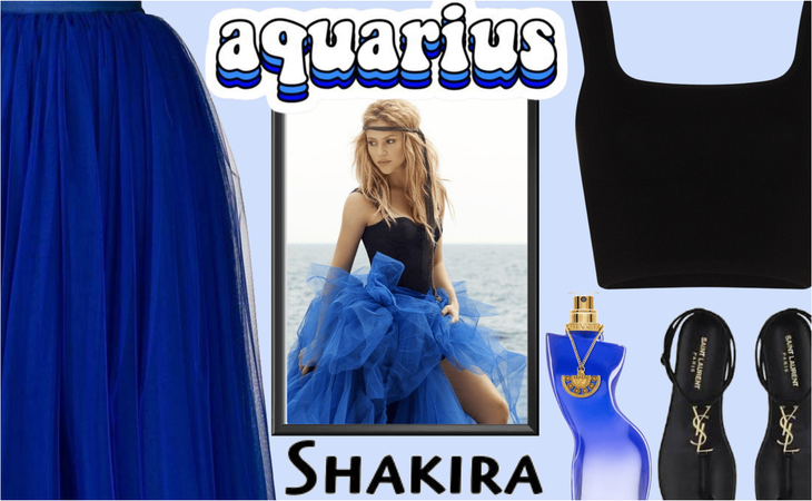Shakira is an aquarius.